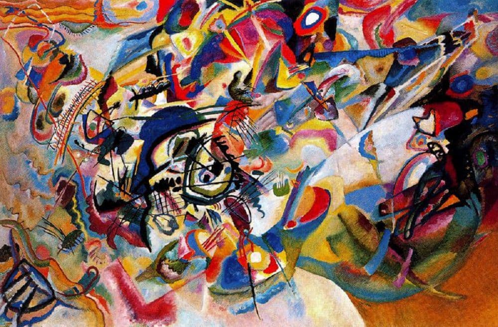 immagine per Vassily Kandinsky 1913, Composition